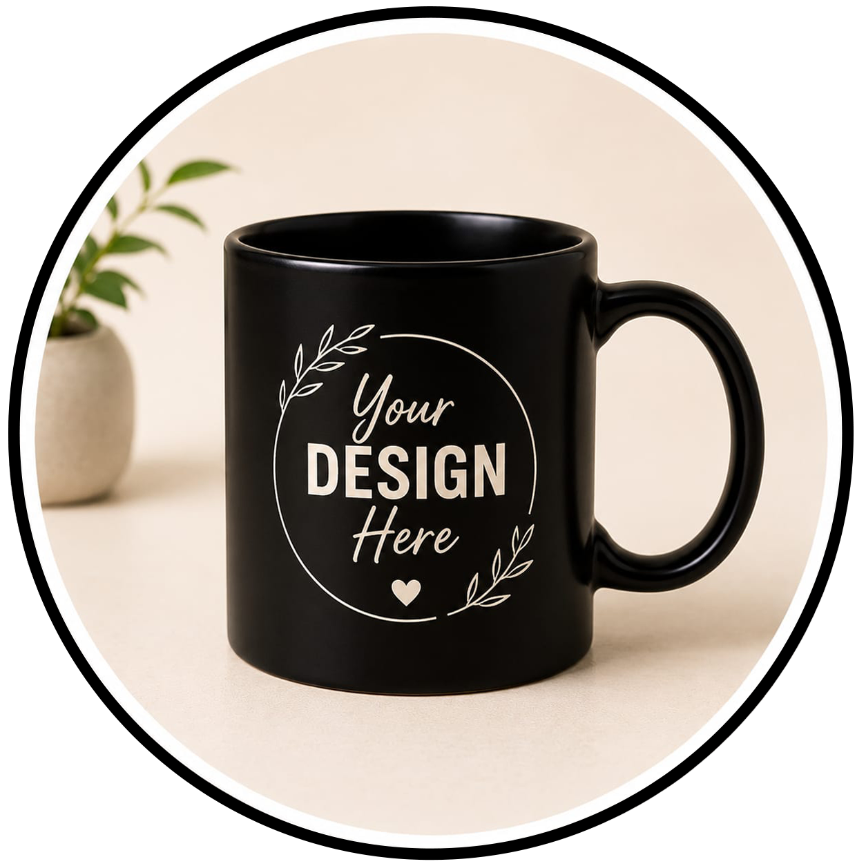 Promotional coffee mug